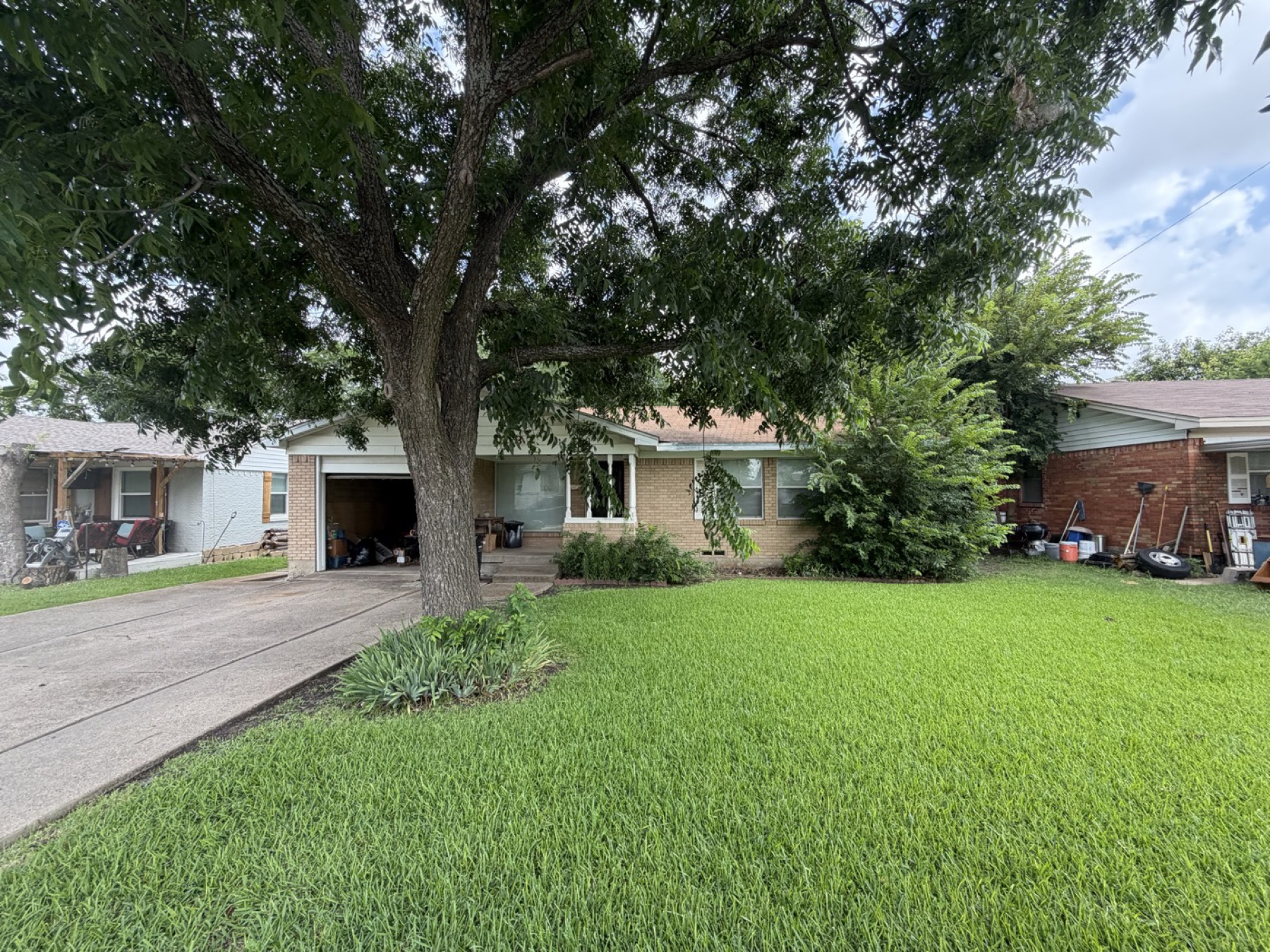 A DFW home bought for cash, as-is